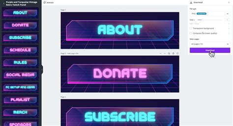 canva twitch overlays|best website for twitch overlays.